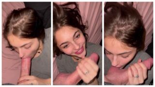 Kinsley Alyse Onlyfans POV Sloppy BJ Video Leaked