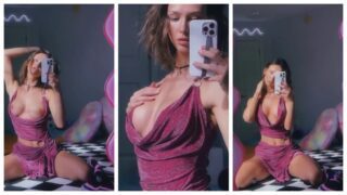 Rachel Cook Topless Black Thong Selfie Video OnlyFans Leaked